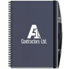 Textured Paperboard Journal with Pen- 10 inches x 7 inches - 50 sheet