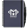 Textured Paperboard Journal with Pen - 7 inches x 5 inches - 50 sheet