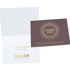 Thank You Burst Greeting Card