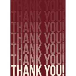 Thank You Note Card
