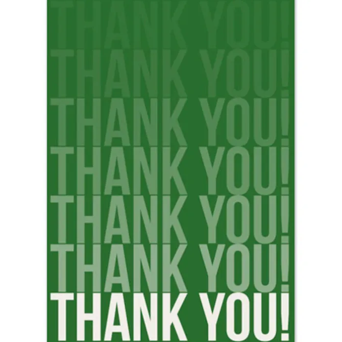 Thank You Note Card