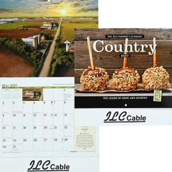 The Old Farmer's Almanac Calendar - Country - Stapled