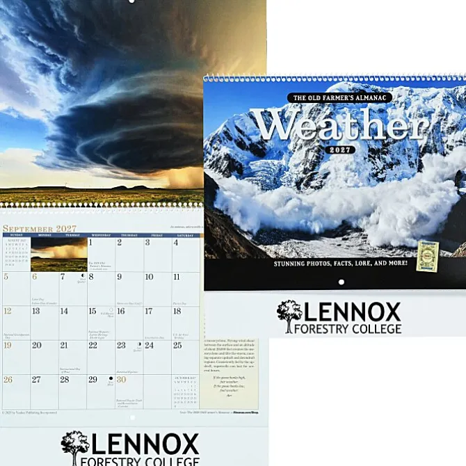 The Old Farmer's Almanac Calendar - Weather - Spiral