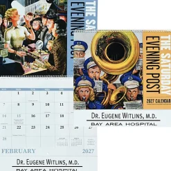 The Saturday Evening Post Calendar - Spiral