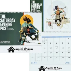 The Saturday Evening Post Norman Rockwell Calendar - Spiral