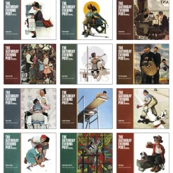 The Saturday Evening Post Norman Rockwell Calendar - Window