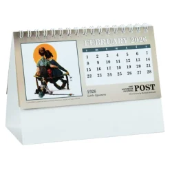 The Saturday Evening Post Norman Rockwell Desk Calendar