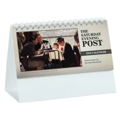 The Saturday Evening Post Norman Rockwell Desk Calendar
