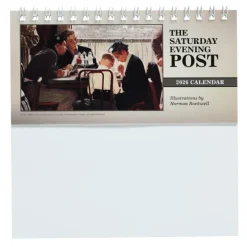 The Saturday Evening Post Norman Rockwell Desk Calendar