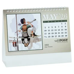 The Saturday Evening Post Norman Rockwell Desk Calendar - Large