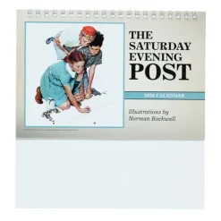 The Saturday Evening Post Norman Rockwell Desk Calendar - Large