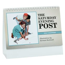 The Saturday Evening Post Norman Rockwell Desk Calendar - Large