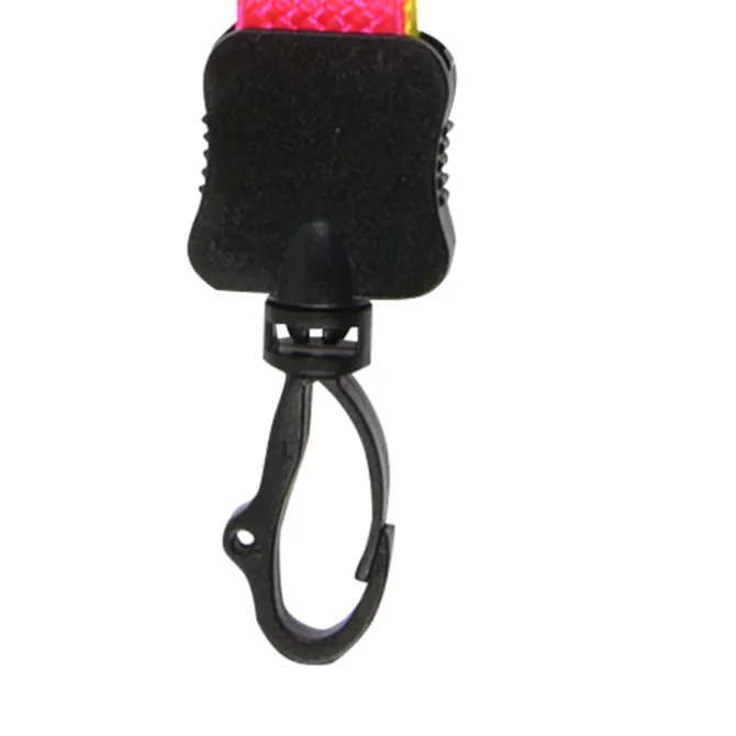 Tie-Dye Multicolor Lanyard - 3/4 inches - Plastic Swivel Snap Hook