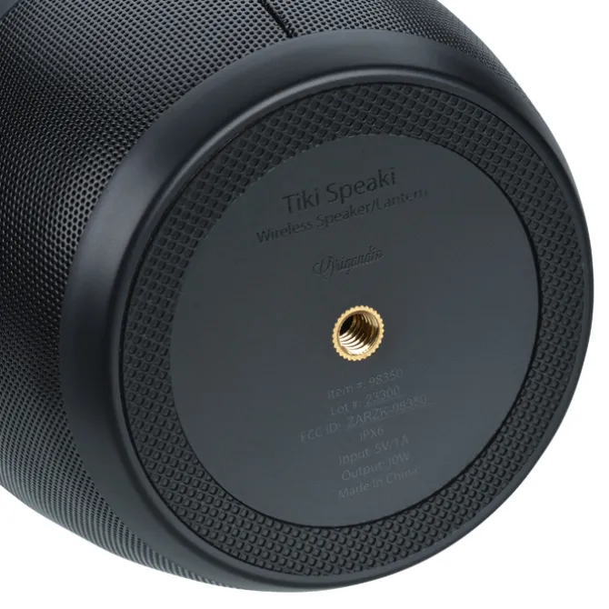 Tiki Outdoor Wireless Speaker Lantern