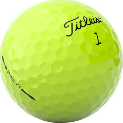 Titleist Pro V1 Yellow Golf Ball - Dozen - Factory Direct