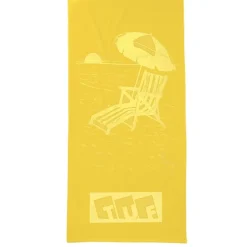 Tone on Tone Stock Art Towel - Chair with Umbrella