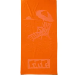Tone on Tone Stock Art Towel - Chair with Umbrella