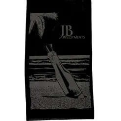 Tone on Tone Stock Art Towel - Message in a Bottle