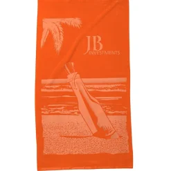 Tone on Tone Stock Art Towel - Message in a Bottle