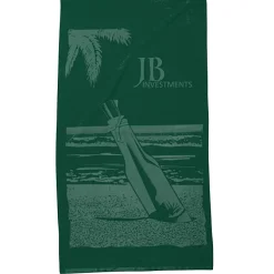 Tone on Tone Stock Art Towel - Message in a Bottle