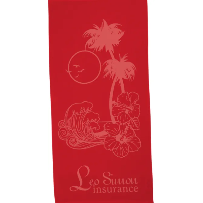 Tone on Tone Stock Art Towel - Ocean Breeze