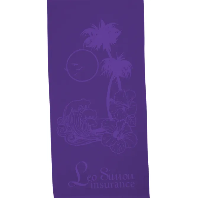 Tone on Tone Stock Art Towel - Ocean Breeze