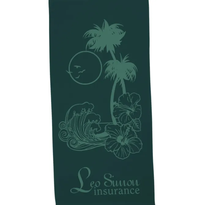Tone on Tone Stock Art Towel - Ocean Breeze