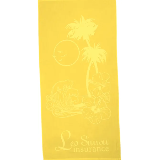 Tone on Tone Stock Art Towel - Ocean Breeze