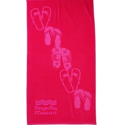 Tone on Tone Stock Art Towel - Sandals