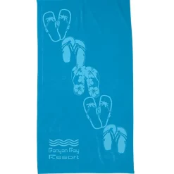 Tone on Tone Stock Art Towel - Sandals