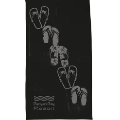 Tone on Tone Stock Art Towel - Sandals