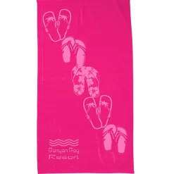 Tone on Tone Stock Art Towel - Sandals