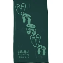 Tone on Tone Stock Art Towel - Sandals