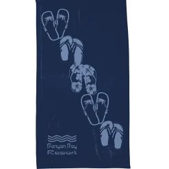 Tone on Tone Stock Art Towel - Sandals