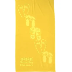 Tone on Tone Stock Art Towel - Sandals