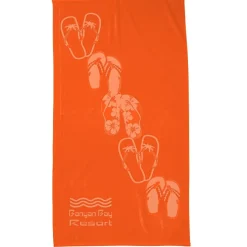 Tone on Tone Stock Art Towel - Sandals
