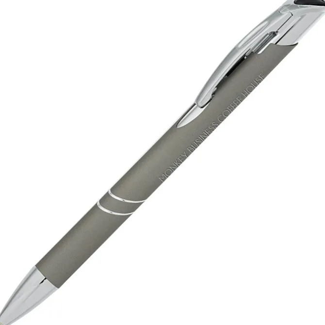 Top Cat Soft Touch Metal Pen