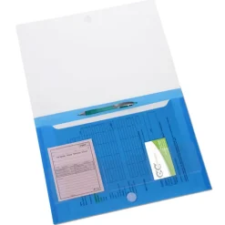 Top Open Horizontal Registration Folder