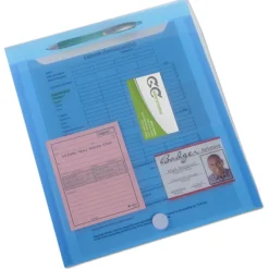 Top Open Vertical Registration Folder