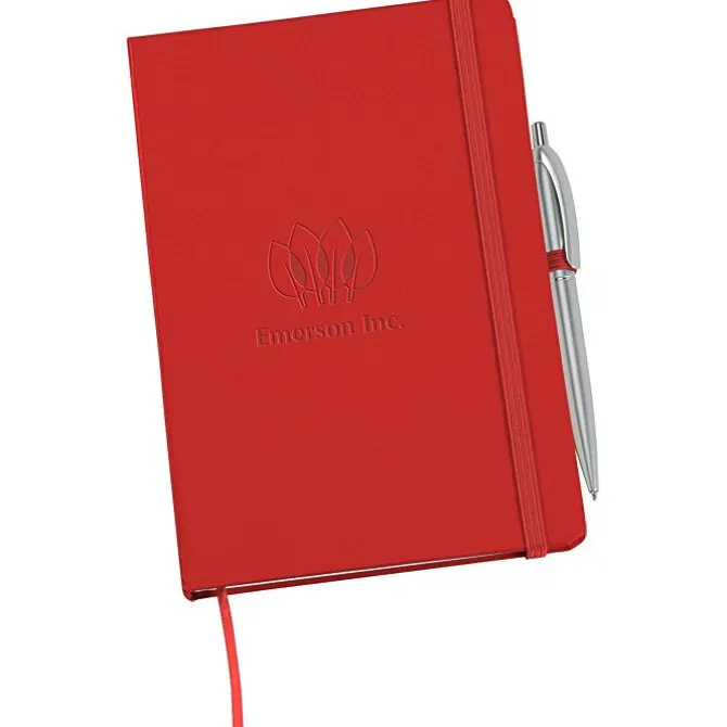 Torsby Notebook with Pen - Debossed