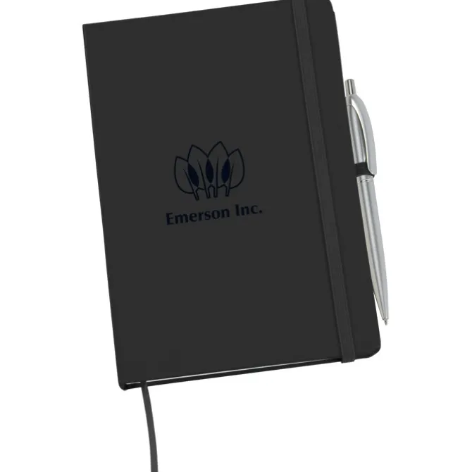 Torsby Notebook with Pen - Debossed