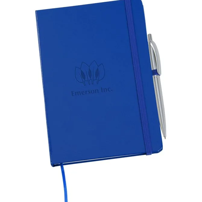 Torsby Notebook with Pen - Debossed