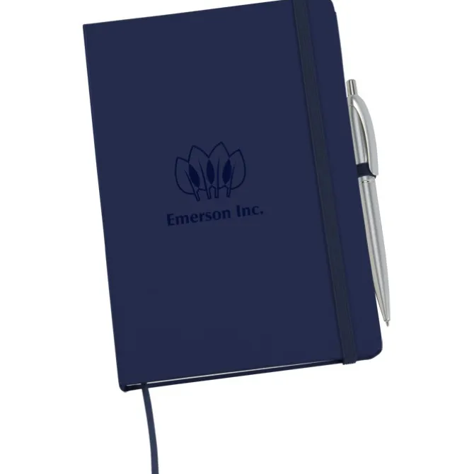 Torsby Notebook with Pen - Debossed