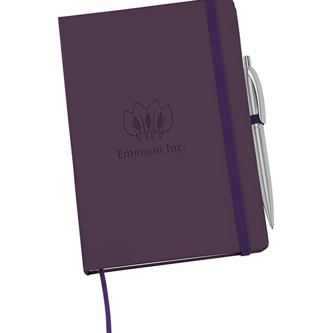 Torsby Notebook with Pen - Debossed