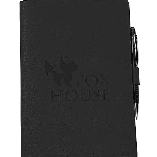 Toscano Removable Leather Cover Journal Set