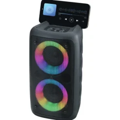 Tower Bluetooth Speaker with Phone Holder