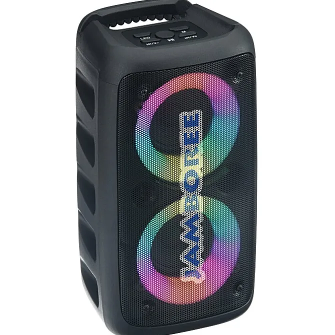 Tower Bluetooth Speaker with Phone Holder - Full Color