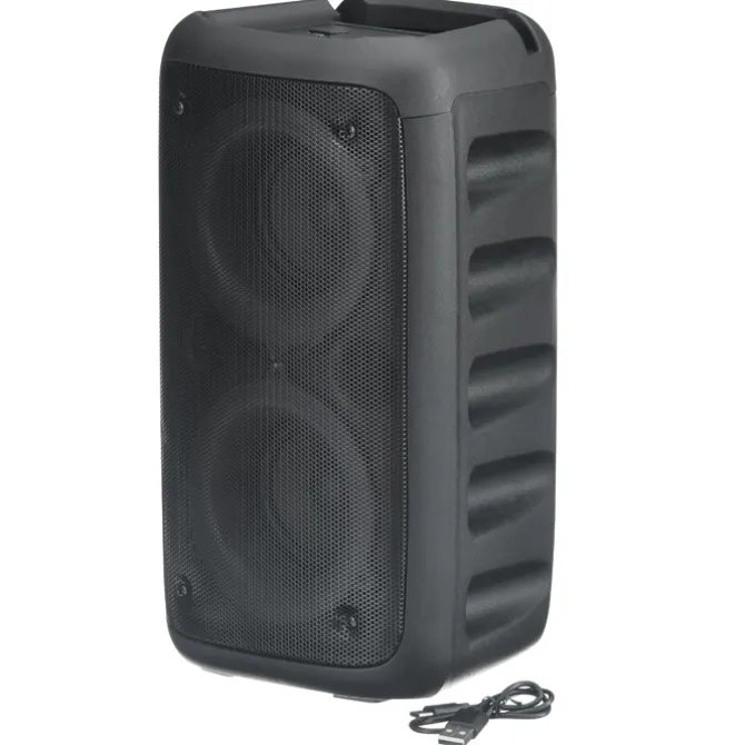 Tower Bluetooth Speaker with Phone Holder - Full Color