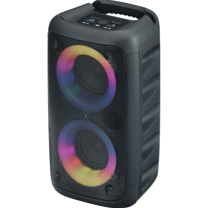 Tower Bluetooth Speaker with Phone Holder - Full Color