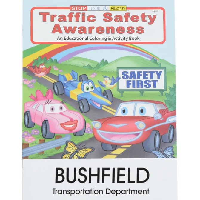 Traffic Safety Awareness Coloring Book